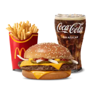 McCombo grande Cuarto de Libra con Queso