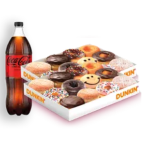 24 Donuts Classic + Bebida 1.5 Lt
