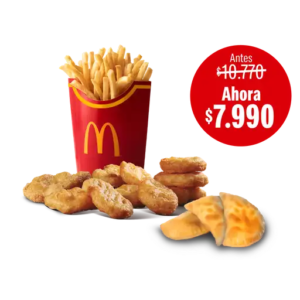 McNuggets x10 + Papa grande + Empanadas